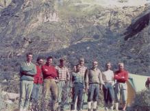 Skupina horolezců z expedice Peru, při které zemřeli
