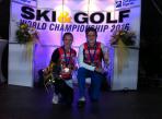 Absolutní vítězové WM SKI&GOLF 2016 Tereza Koželuhová CZE a Philipp Oberhauser AUT