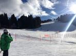 Lyžování na technickém sněhu (12/2015): Alpe Cermis Cavalese