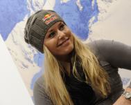 Patrně jedna z nejlepších i nejpůvabnějších lyžařek současnosti Lindsey Vonn.