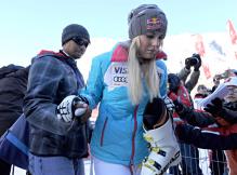  Lindsey Vonn znemožnilo účast na olympiádě zranění kolene. 