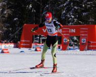 Eva Vrabcová-Nývltová při Tour de Ski v Lenzerheide