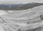 Na ledovci v Les 2 Alpes se samozřejmě lyžuje.