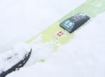 Elektronický lyžařský krokoměr v akci